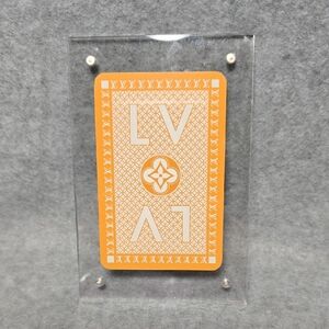 Louis Vuitton Jeu De Cartes Monogram Playing Card Five of Diamonds